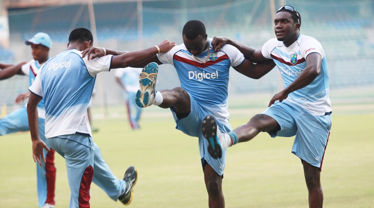 The West Indies team management did not give any reasons for turning up. (Express Photo by Kevin D'Souza)