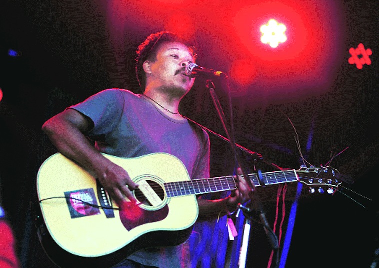 A member of Imphal Talkies