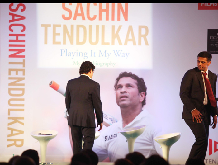 Sachin Tendulkar unveils autobiography ‘Playing it My Way’ | Sports ...