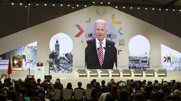 US Vice President Joe Biden and other American officials attending the 5th annual Global Entrepreneurship Summit in Morocco were hopeful of change.