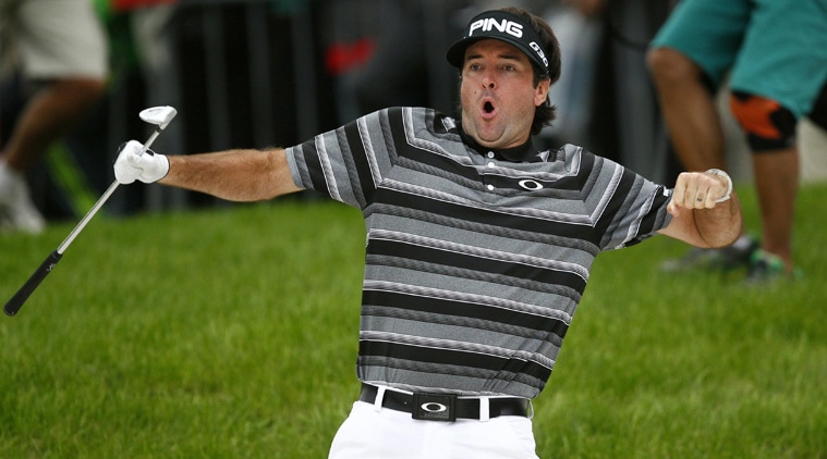 Bubba Watson emerged victorious after a wild finish in which five players were tied for the lead late in the final round (Source: Reuters)
