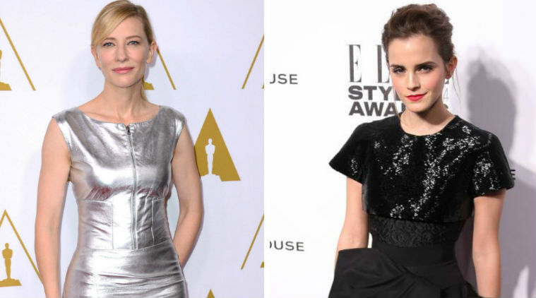 Cate Blanchett: I was so proud of Emma Watson's speech at the UN It was brilliant. (Source: AP)