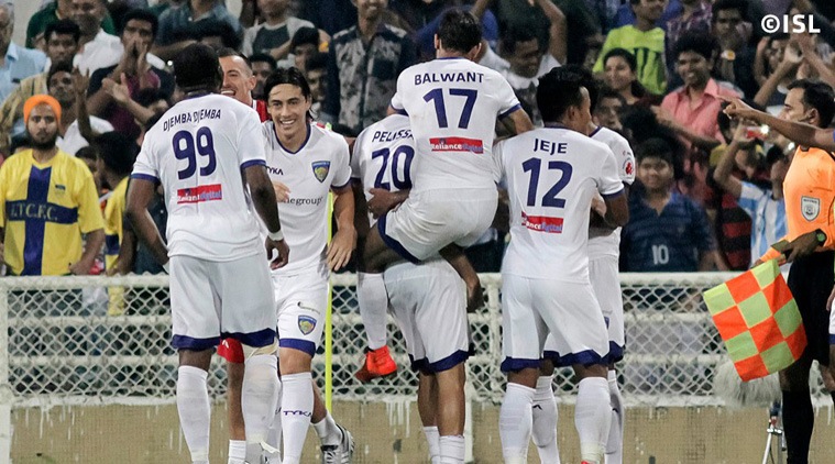 Chennaiyin FC consolidate their position at the top with 19 points from 10 games (Source: ISL)