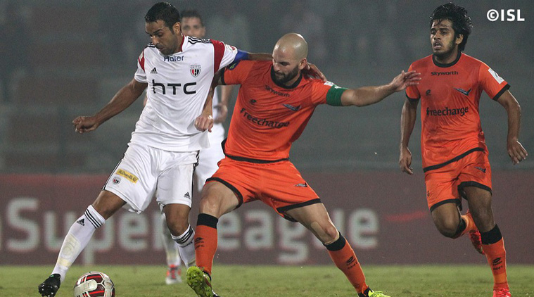 Delhi Dynamos Notch Up Second Isl Victory Beat Northeast United 2 1 Sports News The Indian Express