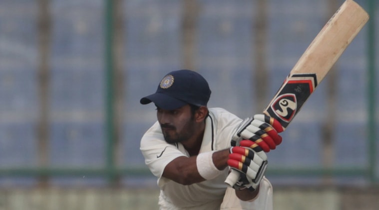 Rahul's two centuries in a Duleep Trophy final certainly consolidated his position as a probable selection candidate. (Express Photo by Amit Mehra)