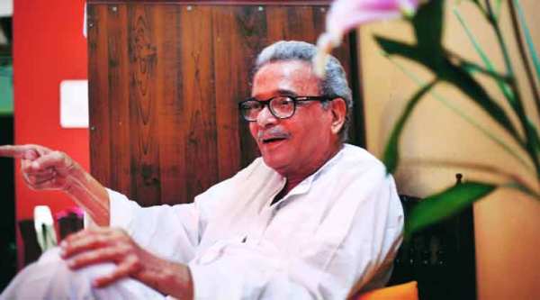 The grand old man of Urdu literature, Shamsur Rahman Faruqi.