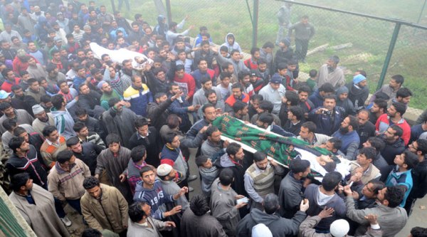 With the slaying of two boys, the limit of insecurity in Kashmir has been reached. (Source: Express photo by Shuaib Masoodi)
