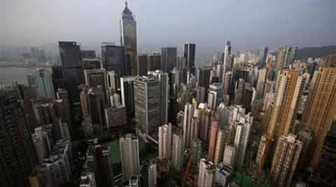 Highrise residential and commercial buildings are seen at Hong Kong island August 29, 2012. (Source: Reuters photo)