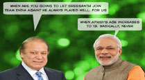 EXPRESS LOL: What did Sharif and Modi really say to each other? EXPRESS LOL: What did Sharif and Modi really say to each other?
