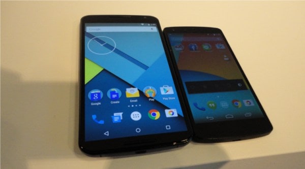 Nexus6 vs Nexus5