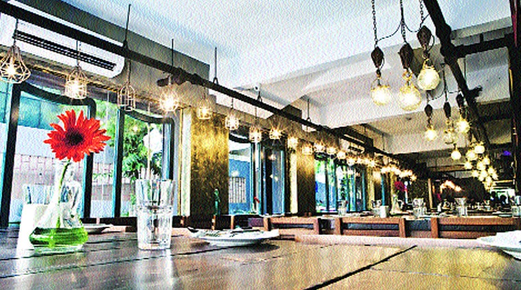 The restaurant is trying to create a diner feel.