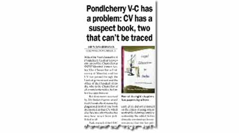 The allegations regarding her book add to other charges of gross illegalities against Chandra.