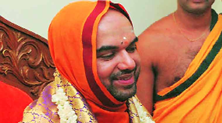 The singer says Raghaveshwara Bharati asked her to “sacrifice her body” to prove her devotion to him. (Source: Express photo by Kashif Masood)