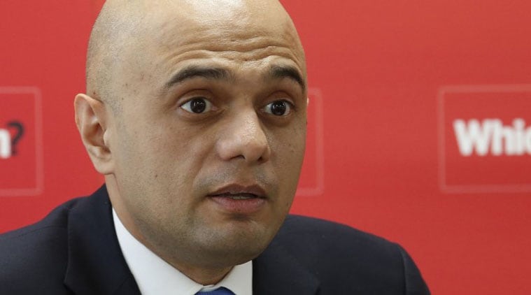 Indian-origin UK Cabinet Minister Sajid Javid Tops Influential Asian ...