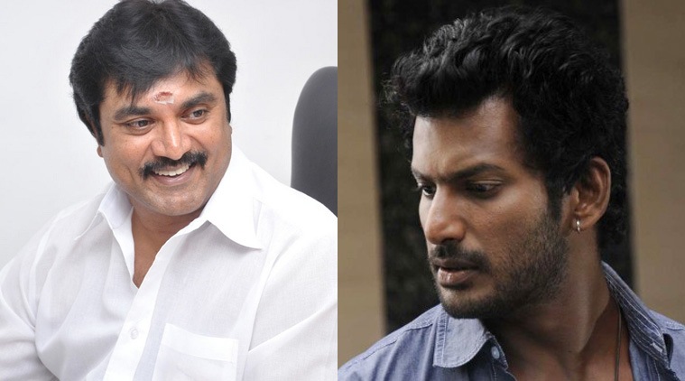 Tension escalates between Vishal Krishna and Sarath Kumar ...