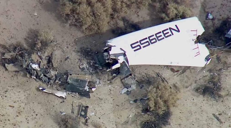 Commercial space tourism suffered a huge setback when a prototype passenger rocket exploded during a test flight.