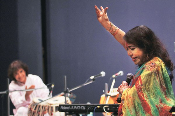 Zakir Hussain and Sitara Devi shared a great camaraderie on stage