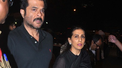 PHOTOS: Anil Kapoor, wife Sunita visit Siddhivinayak Temple late at ...