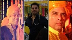 Salman and Khan-daan at ‘Fukrey’ actor Pulkit Samrat’s wedding