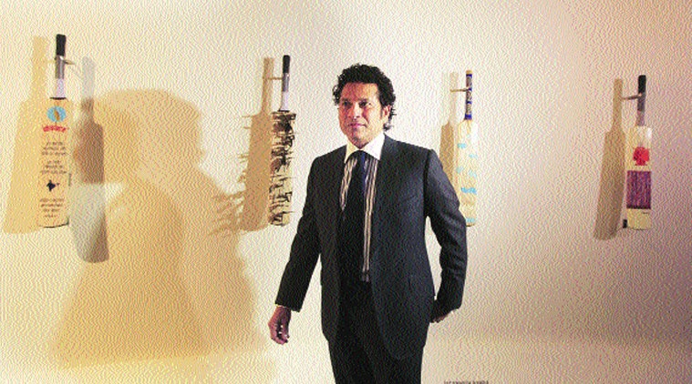 Through paintings, installations, video work and sculptures, 10 contemporary artists have traced Tendulkar’s journey through the years.