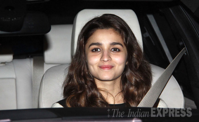 Alia Bhatt was also one of the attendees. (Source: Varinder Chawla)