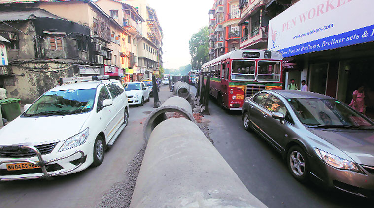 Work in progress on Princess Street.