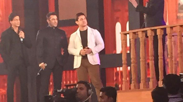 Seeing the three Khans under one roof and on one stage was a dream of every cinegoer in India and Rajat Sharma managed to accomplish this rarity.