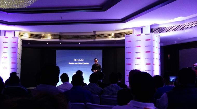 OnePlus Ceo Pete Lau at the launch event in New Delhi. (Soource: Nandagopal Rajan)