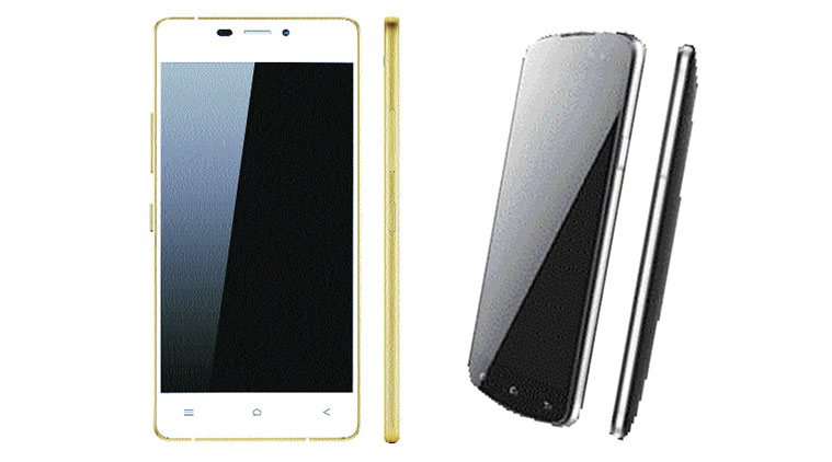 Our first impression is that the phone looks a bit like the Moto G and is very comfortable in the hand, thanks to its curved edges.