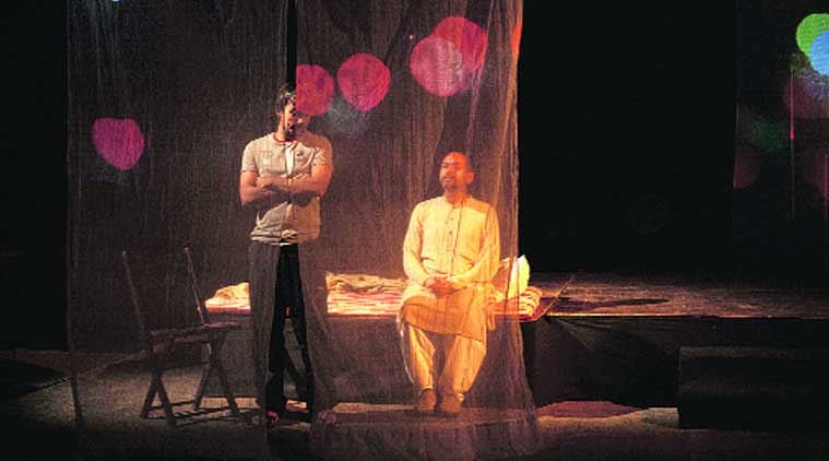 Anirudh Nair (left) and Oroon Das as Adil and Partho 