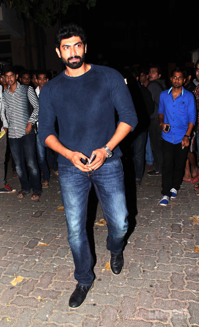 Actor Rana Dagubatti looks dashing. (Source: Varinder Chawla)