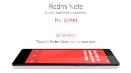 Xiaomi Redmi Note 'resale' starts within minutes after it goes out of stock
