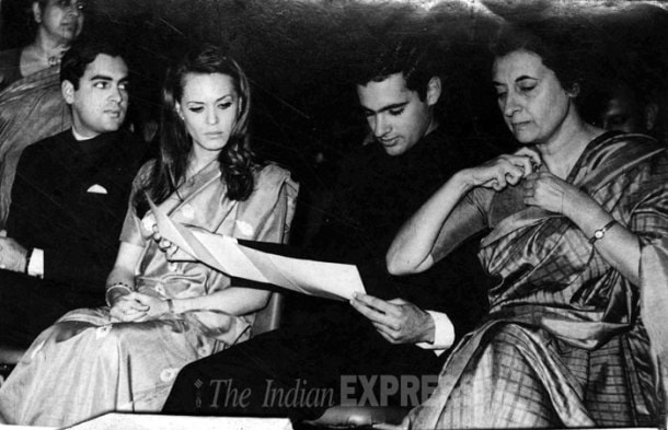 Rare pictures of Sonia Gandhi with her late husband Rajiv Gandhi on ...