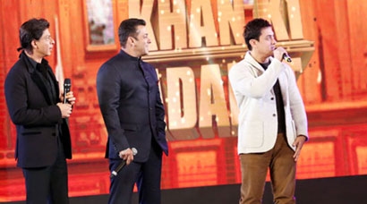 ‘Khan’tastic moments: SRK, Salman Khan, Aamir Khan share stage