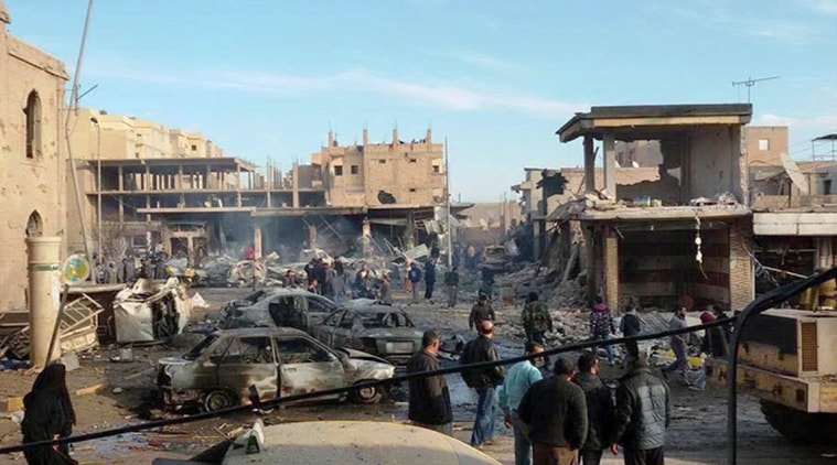 War-damage in Syria