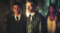 Joseph Morgan (Klaus) 
in the pilot episode