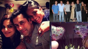 Salman Khan, family celebrate mom Salma’s birthday at sister Arpita’s home
