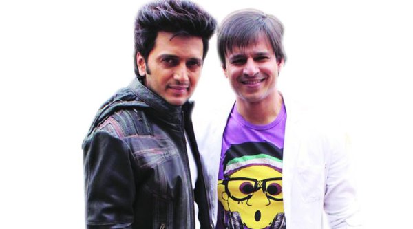 Riteish Deshmukh with Vivek Oberoi 