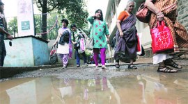 poor drainage system, sangam vihar flooded, rain, delhi rain, delhi monsoon, drainage system, MCD, SDMC, delhi news city news, local news, Indian Express