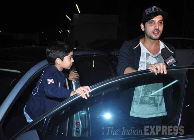Zayed Khan, Zayed Khan son
