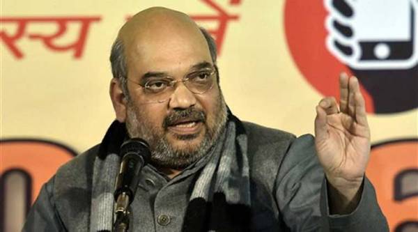 Shah called for uprooting the Trinamool from Bengal.