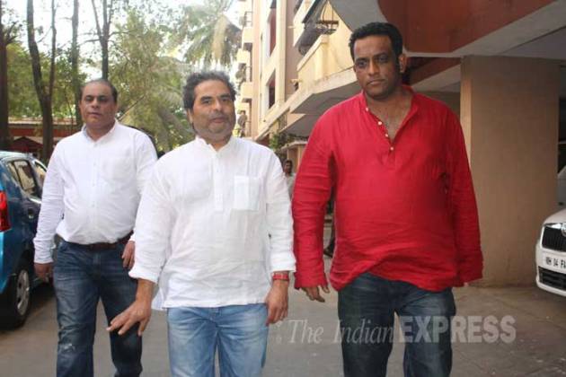 vishal bhardwaj, haider, anurag basu, anurag basu puja pictures