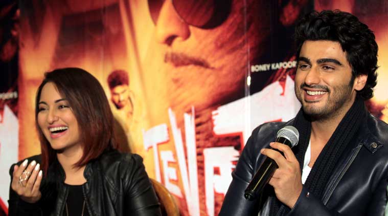 arjun kapoor, sonakshi sinha, tevar