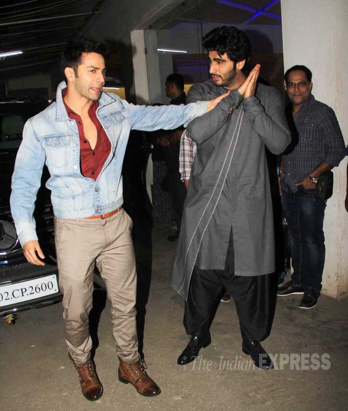 Varun Dhawan, Arjun Kapoor