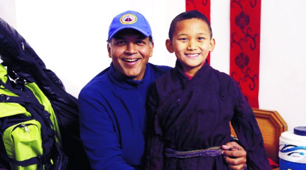Ashutosh Gowariker with Namgyal
