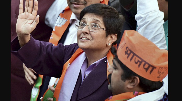 kiran bedi, BJP, road show