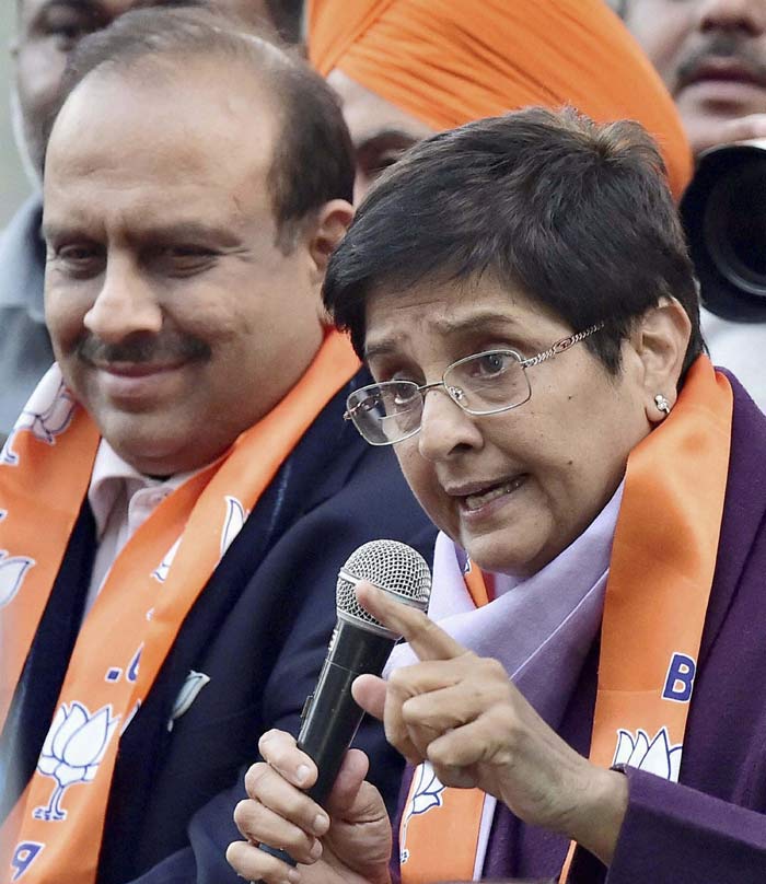 Kiran bedi, BJP, Delhi polls