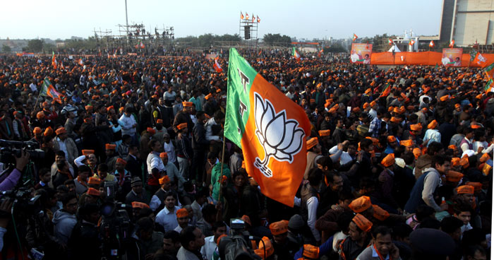 Delhi polls, BJP rally, Narendra Modi, Amit Shah, Kiran Bedi, Delhi Assembly elections