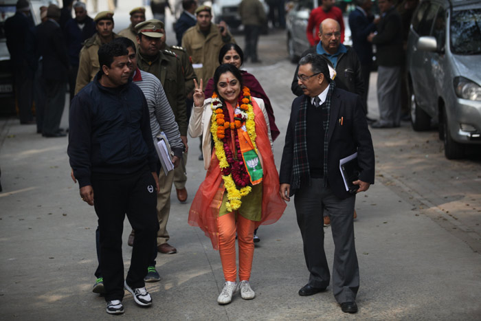 nupur sharma, delhi polls, kejriwal, BJP, elections in delhi