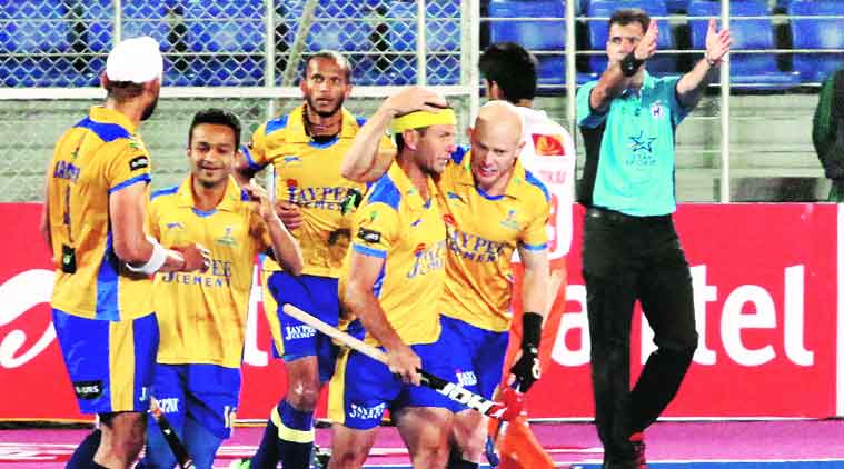Jamie Dwyer, Hockey India League, Punjab Warriors